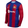 Maglia da Calcio a Maniche Lunghe Barcellona Gavi 6 Casa 2023-24 per Uomo